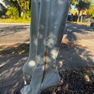 Dolce Vita light wash boots